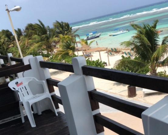 Hotel Blue Reef Frente Al Mar Mahahual Luaran gambar