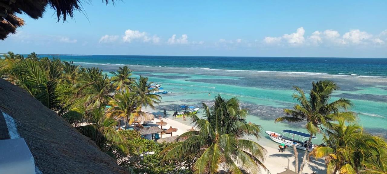 Hotel Blue Reef Frente Al Mar Mahahual Luaran gambar