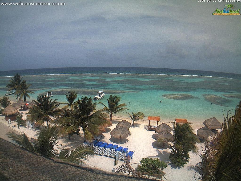 Hotel Blue Reef Frente Al Mar Mahahual Luaran gambar